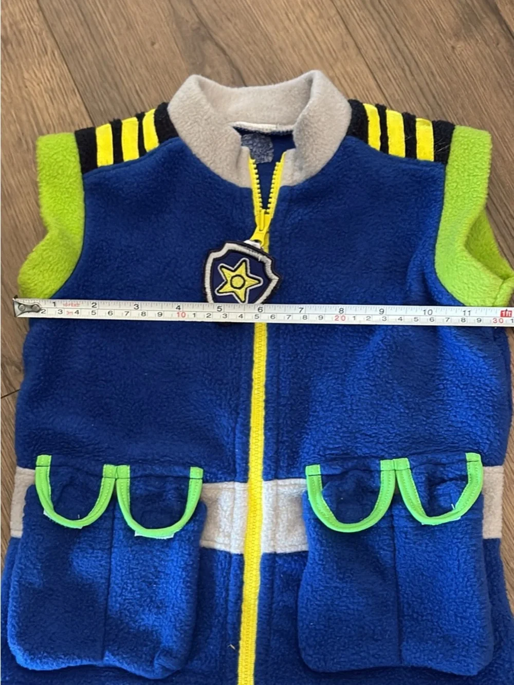 18 month to 2T Chase Costume Vest with Knit Hat